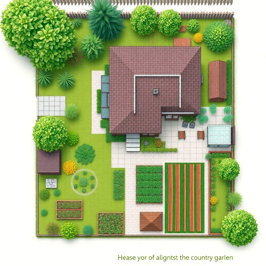 Сад и огород на шести сотках: как спланировать участок загородного дома