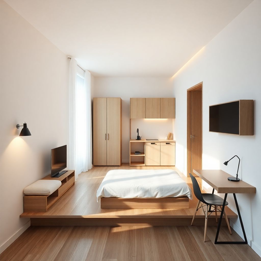 Маленькая квартира — большие возможности зонирования без перепланировки