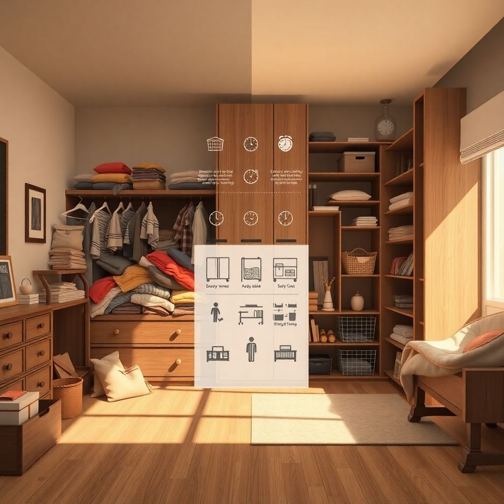 Современные решения для хранения: как избавиться от хаоса в шкафах и на полках