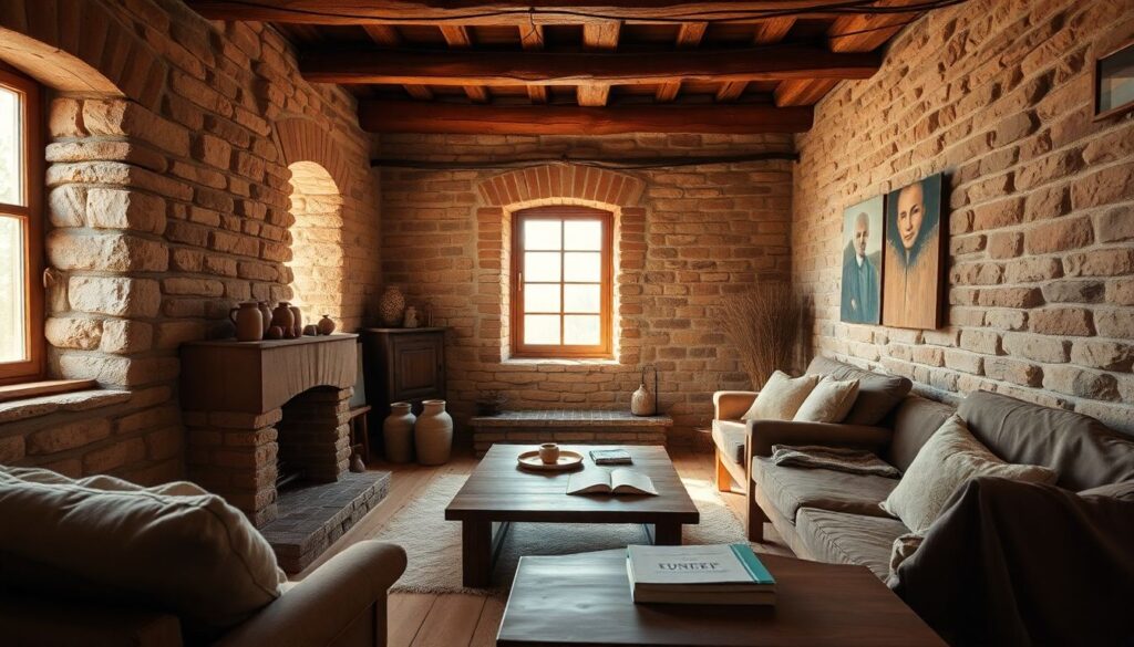 Натуральные материалы в интерьере: за и против, практические примеры - иллюстрация