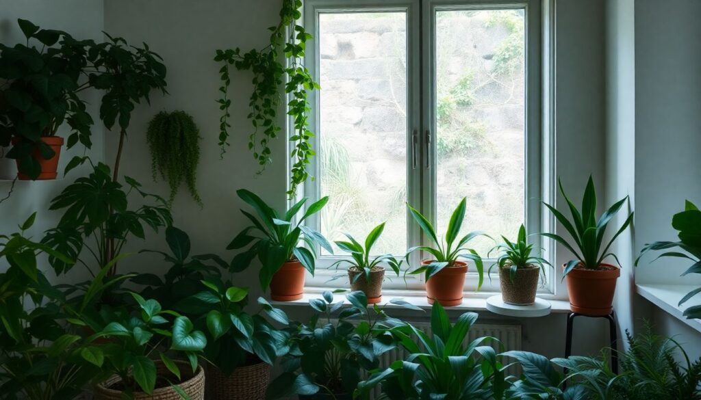 Зелень в интерьере: как правильно выбрать и разместить комнатные растения - иллюстрация