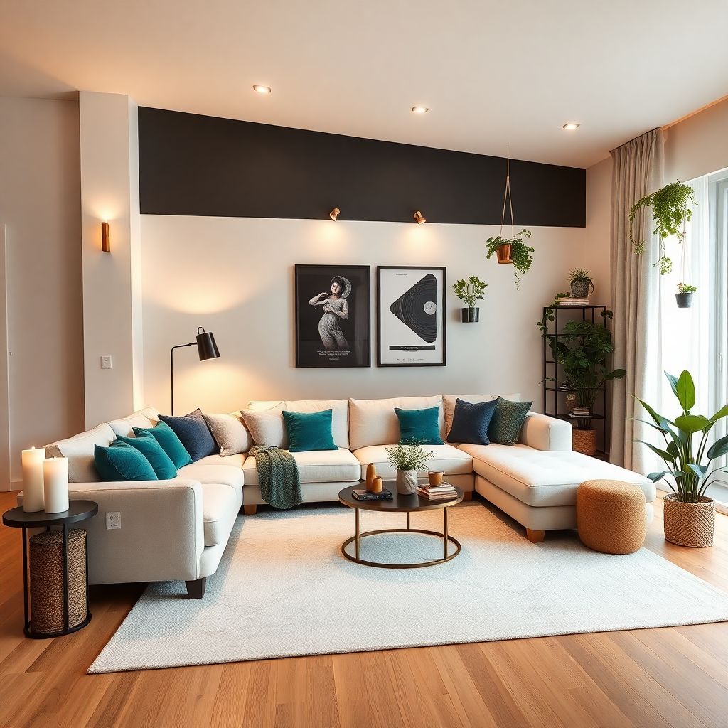 Трендовые идеи для гостиной: как обновить интерьер без ремонта