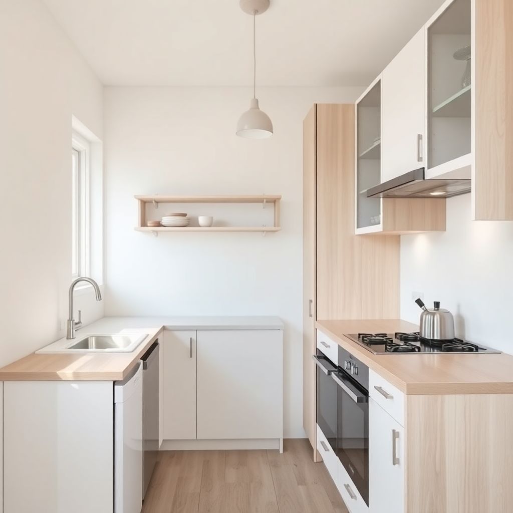 Маленькая кухня: практичные решения и идеи для тесного пространства