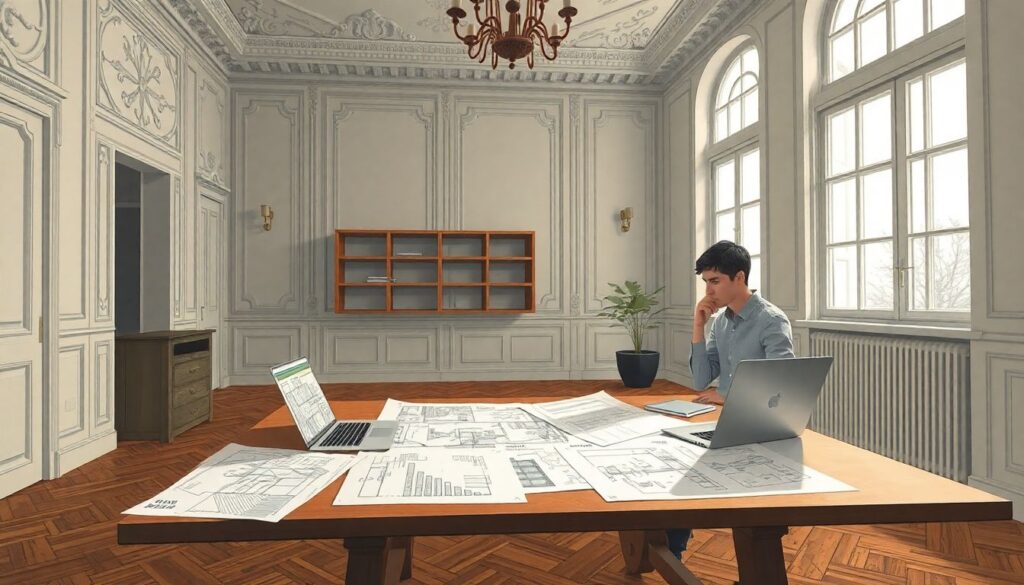 Ремонт в старом фонде: как сохранить исторический шарм и при этом обновить жильё - иллюстрация