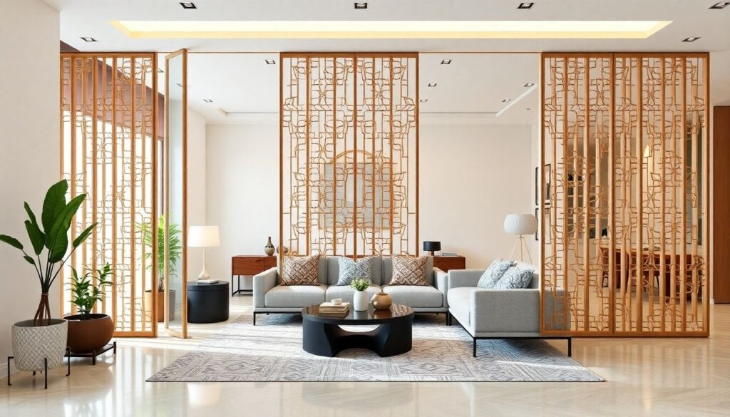 Как зонировать пространство без стен: перегородки, свет и мебель в роли «архитектора» - иллюстрация