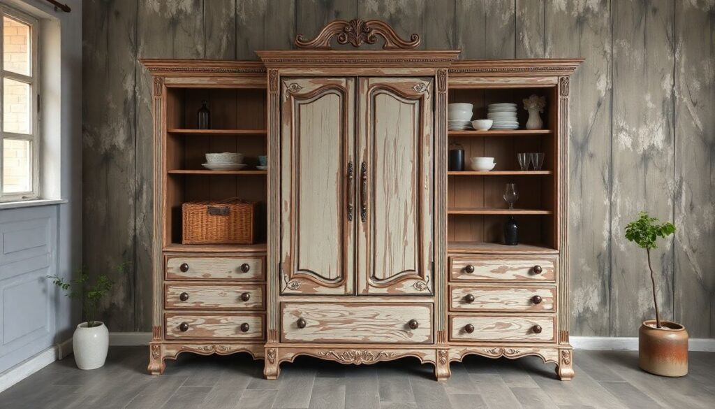 Реставрация старой мебели: как превратить бабушкин шкаф в дизайнерский акцент - иллюстрация