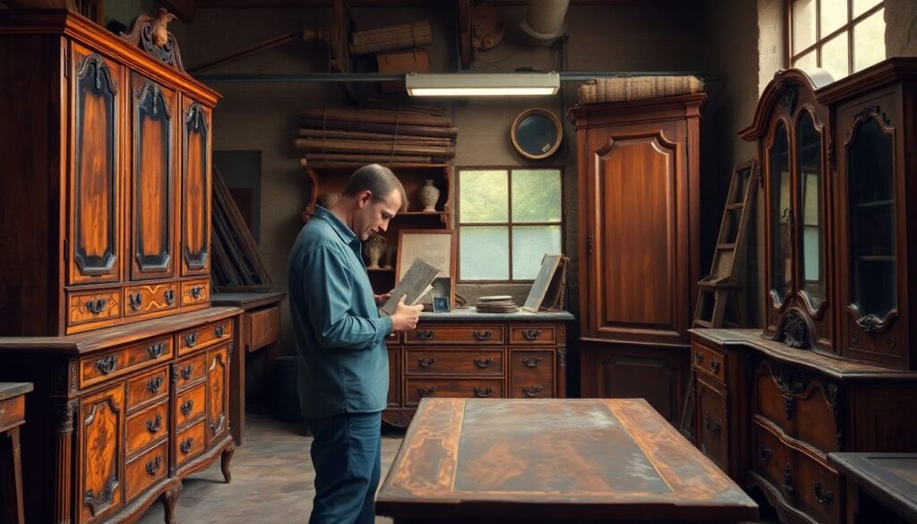 Реставрация старой мебели: пошаговые идеи апсайклинга для современной квартиры - иллюстрация