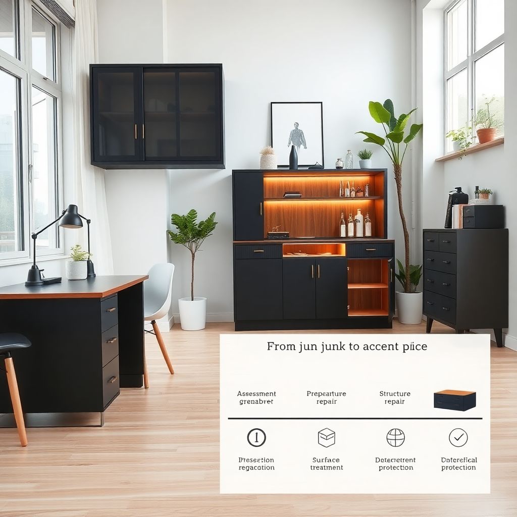 Реставрация старой мебели: апсайклинг для современной квартиры пошагово
