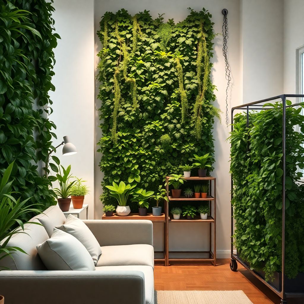 Зелёные стены и домашний сад: как вписать растения в интерьер квартиры