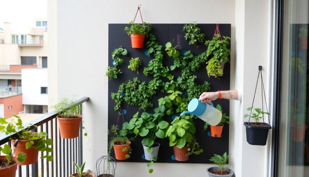 Зеленые насаждения в квартире и доме: вертикальные сады, кашпо и мини-огороды - иллюстрация